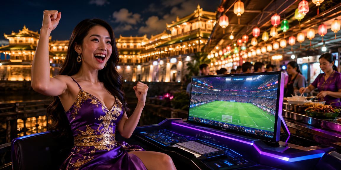 Người dùng tại Huế theo dõi esports và đặt cược thể thao vào buổi tối